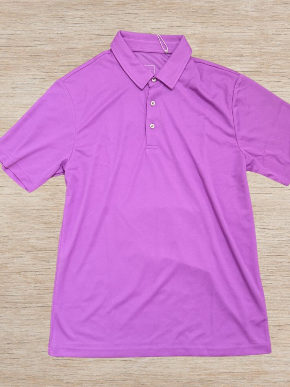 NWT Men’s Purple Golf Shirt Collared Polo EAGEGOF Athletic Athleisure Size Large